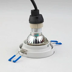 заказать 900454 Встраиваемый светильник CAROSSO, 35W (GU10), L93, B93, H25, алюминий, белый / пластик, белый