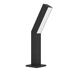 купить стильные 900992 Уличный напольный светильник UGENTO, 2X4,5W (LED), 3000K, 960lm, IP44, H360, сталь, черный / пластик, белый