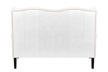 красивый Кожаный дизайнерский диван лофт Royal Sofa White на заказ