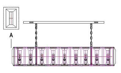 фото Люстра Harlow L130