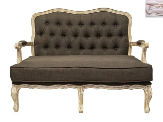 купить Двухместный дизайнерский диван Yareli Brown V2