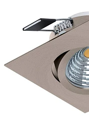 купить 98304 Светодиодный встраиваемый светильник SALICETO димм. с рег-кой, 6W(LED), 88х88, 380lm, 3000K в интернет-магазине