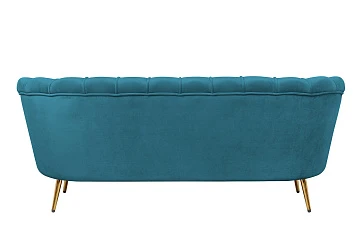 красивый Диван ракушка Pearl Triple Marine Velvet в интернет-магазине
