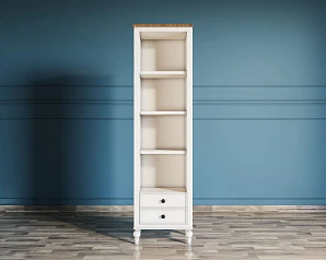 красивые Узкий стеллаж "Odri" с ящиками в стиле Прованс арт od2130L