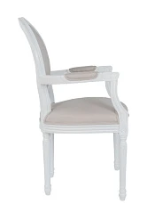 Мягкий стул с подлокотниками Diella Beige на заказ