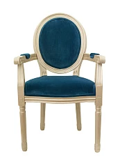 купить Мягкий стул с подлокотниками Volker Arm Gold