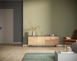 купить стильный Комод низкий с двумя дверками и ящиками "Split" SP11 в интернет-магазине