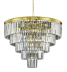 купить красивые Люстра Odeon 5 Rings Gold