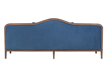 стильный Диван с высокой спинкой для гостиниц Madesta Blue