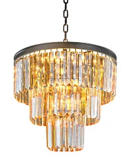 стильные Люстра Odeon 3 Rings Amber