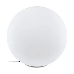красивые Уличный напольный светильник MONTEROLO-Z, E27, 1X9W, IP65, H600, ?600, пластик, белый на заказ