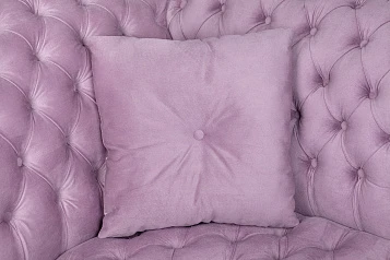 фото Двухместный диван Lina розовый