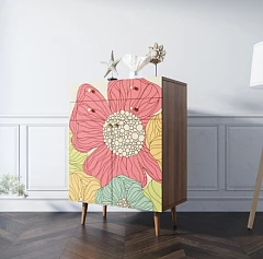 стильный Комод "Berber" большой принт 5 арт BB12/Print_05