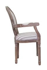 купить красивый Мягкий стул с подлокотниками Volker Arm Pinstripe