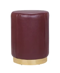 купить стильные Дизайнерский пуф Topper Brown Leather в интернет-магазине