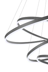 Люстра Orblaze 4 rings 1000 black в интернет-магазине