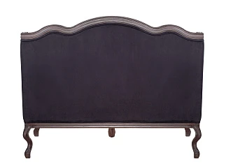 Двухместный дизайнерский диван Brody Double Black в интернет-магазине