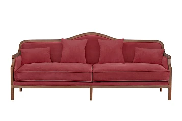 Диван с высокой спинкой Madesta Red на заказ