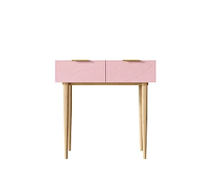 фото Консоль с двумя ящиками "Line" LN16/GR1/pink