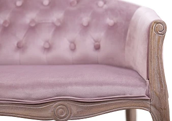 купить красивый Двухместный дизайнерский диван Kandy Double Pink Velvet