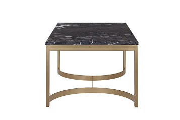 стильный Журнальный столик прямоугольный Aron Marble-Bz на заказ