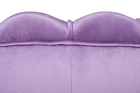 Низкое кресло Pearl Purple в интерьере