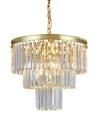 Люстра Odeon 3 Rings Gold в интерьере