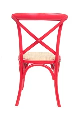 купить Стул ретро Cross Back Red