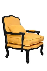 красивое Мягкое кресло ретро Nitro Yellow V2 на заказ