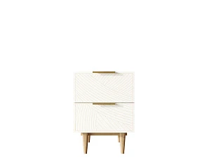 купить красивые Тумбочка с двумя ящиками "Line" LN07/GR1/beige в интернет-магазине