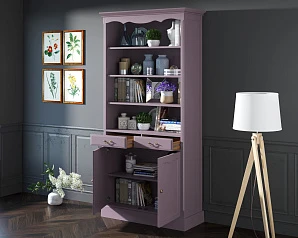 купить стильный Книжный шкаф "Leontina Lavanda" арт ST9330L