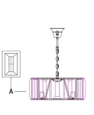 Люстра Harlow Round D75 в интернет-магазине