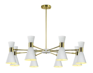 фото Люстра Elisium 8 White в интерьере