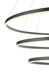 Люстра Orblaze 3 rings 800 black в интернет-магазине