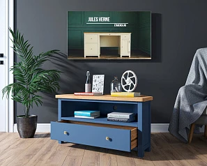 красивые Комод под TV "Jules Verne" угловой арт JV24ETGB в интернет-магазине