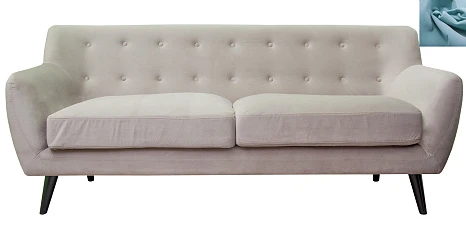 красивые Диван с мягкими подлокотниками Albert 8 цвет голубой