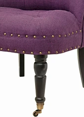 Низкое кресло Aviana Purple в интерьере