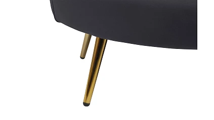 купить Комплект кресел и дивана ракушка Pearl Double Black