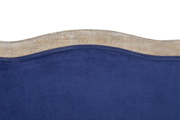 заказать Дизайнерский двухместный диван Darcy 2 ампир синий в интернет-магазине