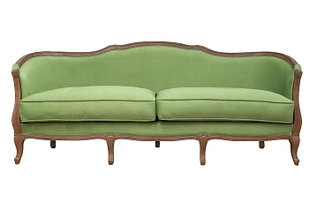 заказать Прямой диван Darcy 3 Green