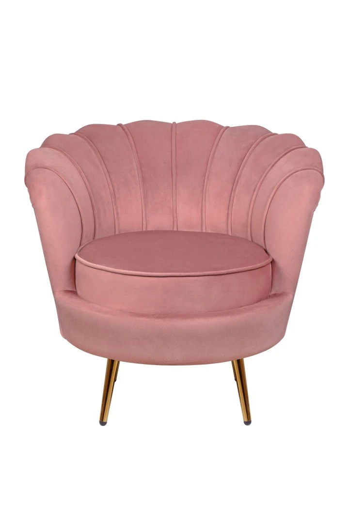 заказать Низкое кресло ракушка Pearl Pink V3