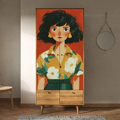 купить Шкаф двухстворчатый "Бербер (Berber) арт BB16/Art17