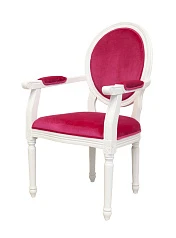купить красивый Мягкий стул с подлокотниками Diella Pink