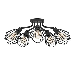 фото 31532 Люстра TARBES, 5x60W(E27), сталь, черный