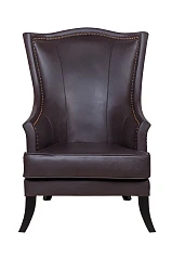 фото Кожаное кресло каминное Chester Leather в интерьере