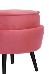 заказать Пуф Pearl Adorn Karmin на черных ножках