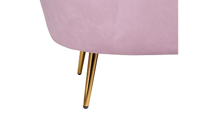 Комплект кресел и дивана ракушка Pearl Double Pink