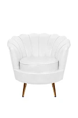 красивое Низкое кресло Pearl White
