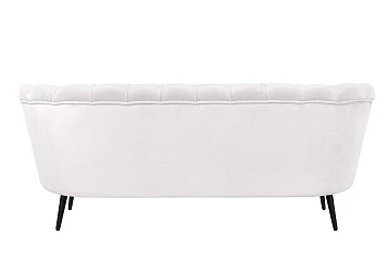 купить Диван ракушка Pearl Triple Beige на черных ножках