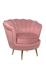 красивое Низкое кресло Pearl Pink V3 на заказ